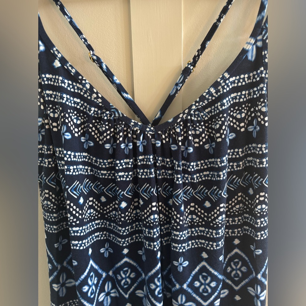 Tommy Bahama Indigo Cowrie Crossback Dress - Picture 3 of 6
